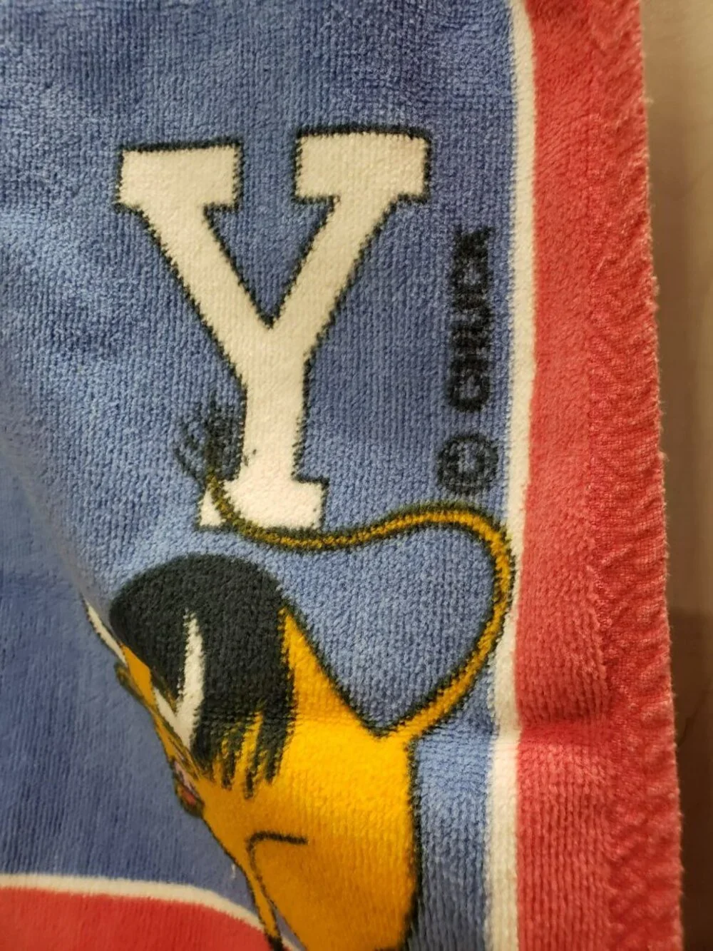 Vintage ABC Design Towel Set, Bath, Hand, Wash Cloth, Alphabet Terrimondo Cotton